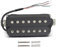 Micro Alnico 5 for guitare électrique 7 cordes, humbucker N-8.8K/B-14.2K, Alnico V, bobine séparée, pièces détachées, noir(Bridge)