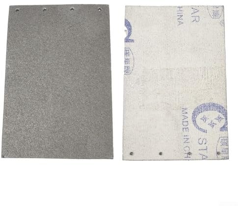 Set of 2 Carbon Base Plate Pads for 9403 MT190 MT9 Belt Sander Featuring 4 Holes
