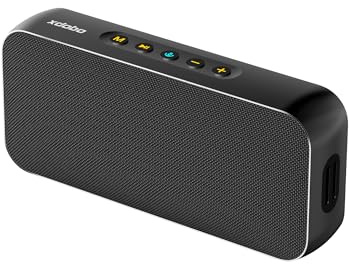 xdobo Haut-parleur Bluetooth portable de luxe, 60 W, 8 heures de lecture, charge de type C