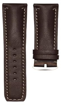 VDFNGFD Kompatibel mit BAUME, MERCIER CAPELAND MOA10083 ALLIGATORLEDER-UHRENARMBAND