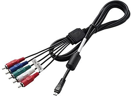 Panasonic DMW-HDC2E HD Component Cable for Lumix Digital Cameras TZ5/4, FX35/500, LX3, FZ28/38, FX550/37/40/60/150, ZX1