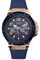 Guess Herren-Armbanduhr XL Analog Quarz Silikon W0247G3
