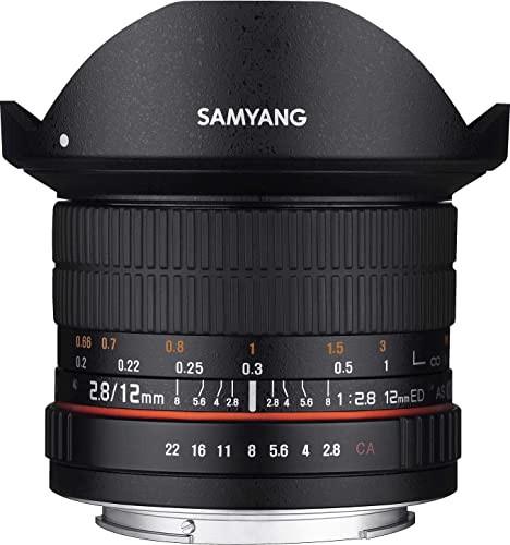Samyang, 1112103101, obiettivo da 12 mm F2,8 per FujiX