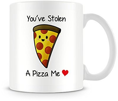 Behind The Glass - You've Stolen A Pizza Me - Printed Funny Mug - Great Gift/Present Idea, Ceramic, 11fl.oz.