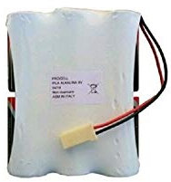 BATTERIA ANTIFURTO ALLARME COMPATIBILE SILENTRON BAT1010 PACCO BATTERIE 9V 12AH POWER PACK (ASSEMBLAGGIO 6 TORCIONID)