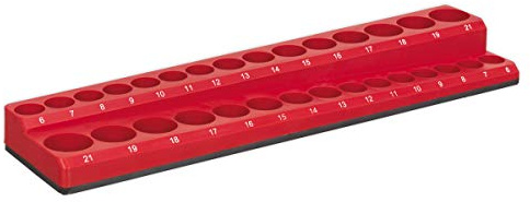 Sealey Ak27086 Socket Holder Magnetic 3/8In Sq Drive Capacity 30 Sockets