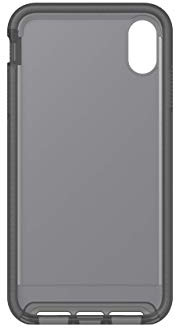 Tech21 Protective Apple iPhone XS Max Case Slim Back Cover - Evo Luxe Woven Fabric - Grey