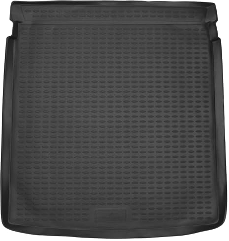 WALSER XTR Kofferraumwanne für VW Passat (B7) Limousine 2010-2015, 100% passgenaue Antirutschmatte Auto, Gummimatte Auto, Kofferraum Schutzmatte, Anti Rutsch Matte Gummi, Auto Gummimatten