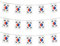 Mflagperft Südkorea Flaggen Korean Kleine Flagge Dekorationen South Korea Flag Banner