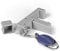 Nautica Unisex's No Touch Safety Stick Door Opener Key Chain, Grey, One Size