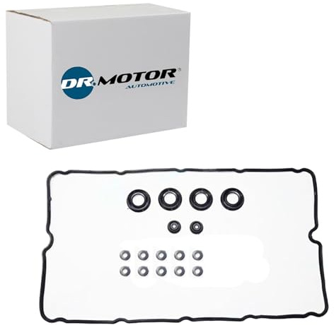 DR.MOTOR AUTOMOTIVE DRM0401S Kit de joint de cache de culbuteur | Compatible avec: CITROËN JUMPER II Bus, JUMPER II Kasten, JUMPER II Pritsche/Fahrgestell, FORD TRANSIT Bus, TRANSIT Kasten