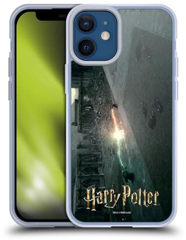 Head Case Designs Offiziell Offizielle Harry Potter Voldemort besiegen Deathly Hallows XXX Soft Gel Handyhülle Hülle kompatibel mit Apple iPhone 12 Mini