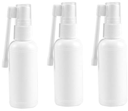 EXCEART 10 Pcs Nasale Spray Riutilizzabile Nasale Bottiglia di Vuoto Gola Spruzzatore Pompe Riutilizzabile 20Ml Contenitore Mist Cospargere Rinite Spray Bottiglia di Cosmetici Contenitore