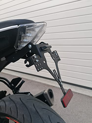 Kennzeichenhalter für KTM Duke 125 250 390 2017-2023 EVO-Set GroFaTec Kennzeichenträger Nummernschild kurzes Heck Heckumbau duke125 duke390
