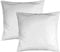 Dynamic24 2er Set Allergiker Kopfkissen 60x60cm, weich, atmungsaktiv, Soft Kissenfüllung, Füllkissen, Kissen, Bettkissen, inkl. Füllung, Sofa, Couch, Dekokissen, waschbar