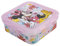 Recipiente hermético cuadrado de plástico para comida de 500 ml de Minnie Mouse