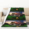 Old Tractor Photo Farm Flanell-Überwurfdecken =>> Warm hautfreundlich, warm und bequem. für Bett, Sofa, Couch, Schlafzimmer, 127 x 178 cm, normal