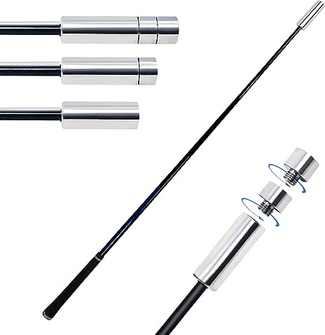 KONDAY Golf Swing Trainer, Golf Swing Training Aid Warm up Stick for Improving Rhythm, Flexibility, Balance, Tempo, Speed, and Strength with 4 Adjustable Weights