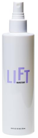 Hairstory Lift, Heat Activated Volumizing Hair Spray, Root Booster for All Hair Types, Lifts Roots & Adds Volume to Thin Hair, Nourishes & Moisturizes, 8oz