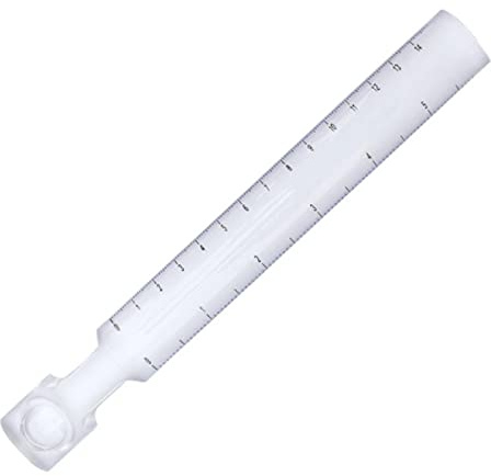 15,2 cm Datenverarbeitungslineal, 10-fache Lupe, 2-faches Stab-Lineal zum Lesen von Büchern, Zeitschriften, Geschenklupe, Lineal zum Lesen