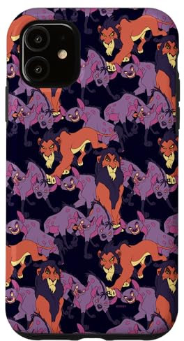 iPhone 11 Disney The Lion King 30th Anniversary Scar & Hyenas Pattern Case