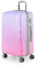 Suitline - Valise Femme Voyage Taille Moyenne Bagages de soute, Dégradé de Couleur, Polycarbonate Brillant, 66 cm, 68 Liter, Sakura