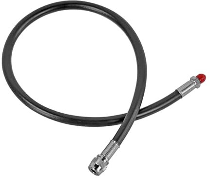 JUSTOOP Tauch-Niederdruckschlauch für Standard-BCD, Premium-Gummi, 350 PSI Tauch-LP-Inflato-Schläuche mit Schnellanschluss, 101,6 cm, Schwarz