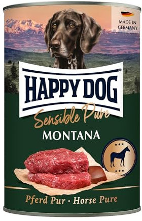 Happy Dog Sensible Pure Montana (Pferd) M 12 x 400 g