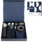 COSTWAY Coffret Cadeau de Golf pour Homme, Ensemble Complet d'Accessoires de Golf avec Balles, Tees, Serviette, Ceinture, Chapeau, Outil de Divot, Marqueur, Sac de Rangement