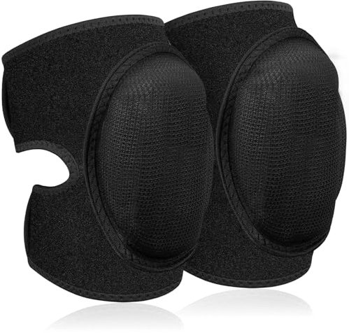 Vleuexe Rodilleras para el Trabajo,Rodilleras Esponja Gruesa 20 MM Espuma EVA,Protectores de Rodilla Ajustable Impacto,Rodilleras Deportivas Jardinería Suelo Hogar Limpieza Voleibol Construccion-L