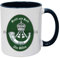 Badges On Mugs The Rifles King's Crown Two Tone Black Personalised Mug