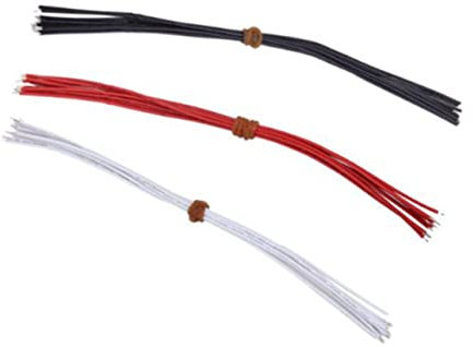 COSMEVIVI 22awg Anschlussdraht Pickup Draht Für Gitarre 21cm 30 Stück Instrumentenkabel Aus Kupfer Tonabnehmerkabel Für Musikinstrumente