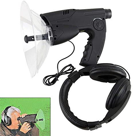 YIHANSS Extreme Sound Amplifier Spy Ear Bionic Listening Device Naturbeobachtungsaufzeichnung für Wissenschaftler und Entdecker – Kopfhörer im Lieferumfang enthalten