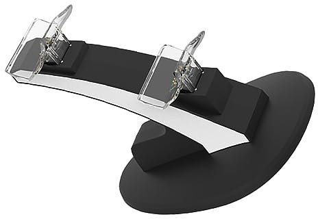 HOMSFOU Ladestation Kompatibel Mit Controller-dual-ladestation Desktop-speicher-transfer-interface-design-ladeanzeigestationsständer-ladegerät Für Gamecontroller