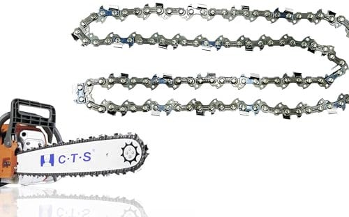 C·T·S Saw Chain Pitch 3/8-inch Low Profile Gauge 0.050-inch Drive Links 40 Semi-Chisel Chainsaw Chain Bar Length 10-inch Replaces Oregon 91VXL040