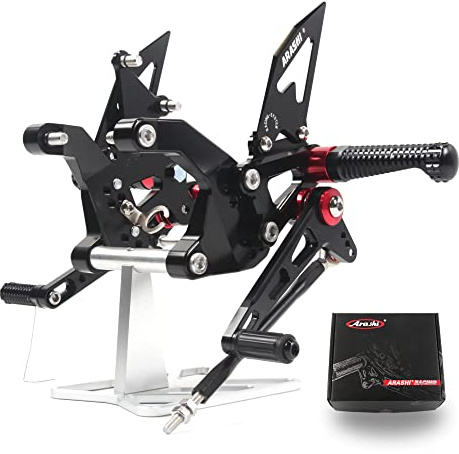(Version2.0) Repose-pieds ajustables pour K.a.w.a.s.a.k.i Z900 ZR900 Z900SE 2020-2024 Noir Z 900 Z900 SE Postal Pédales