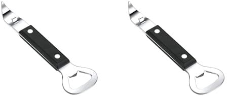 Geroosaty Can Punch Bottle Opener, Manual Stainless Steel Can Opener 2 Pack