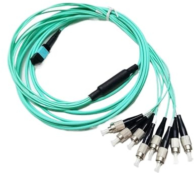JCQXJJLWN 12-Faser-MPO/UPC-Fan-Out-FC/UPC, OM3-Kabel mit geringem Verlust, Stecker und Buchse(Std Loss-Male-2m)