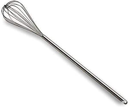 Lacor 60610 - Frusta da cucina con manico in acciaio Inox, 100 cm