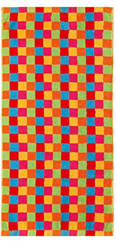 Cawö Handtücher Lifestyle Karo Multicolor 25 Duschtuch 70x140 cm