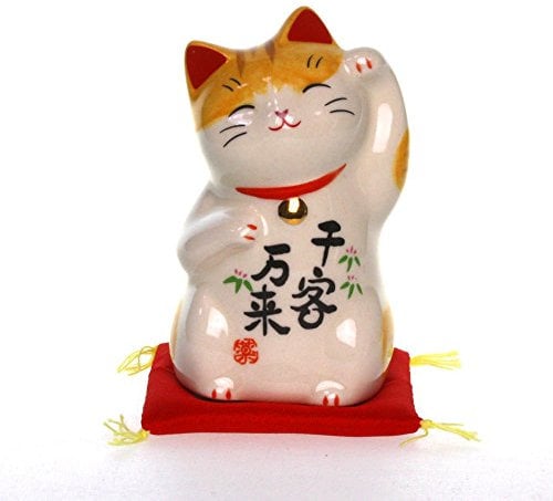 Maneki-Neko, Winkekatze MN-7744 TAMA, original aus Japan