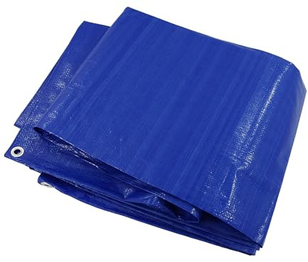 Neilsen CT1052 Heavy Duty Tarpaulin 12ft x 18ft – 140gsm, Waterproof, Tear Resistant with Rustproof Grommets