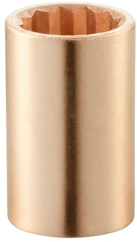 FACOM 1/2 Inch Socket Wrench, Inch Dimensions, 5/8 Inch, Spark Free, 1 Piece, S.5/8SR