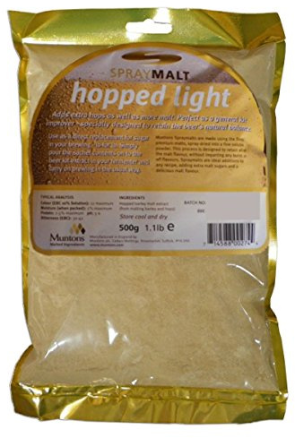 Muntons 500 g Foil Packed Hopped Light Spraymalt