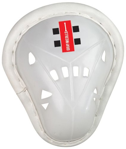 Coquille de protection grise Nicolls protection officielle, standard de protection, porter de cricket tailles SB-M