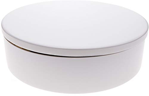 PrimeMatik - Elektrisch rotierende drehteller 40 cm Weiss