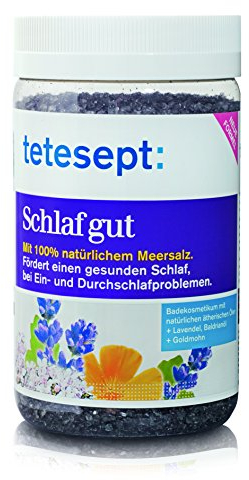 tetesept Schlaf Gut Meersalz, 1er Pack (1 x 750 g)