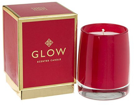 Gorgeous Glow Scented Candle Ruby Peony Rose Gift Boxed