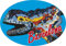 Sticker Oval Drache Barcelona
