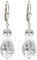 I-be, Bergkristall Edelstein Ohrringe, 925 Silber, Länge 4 cm im Geschenketui, 3811072407